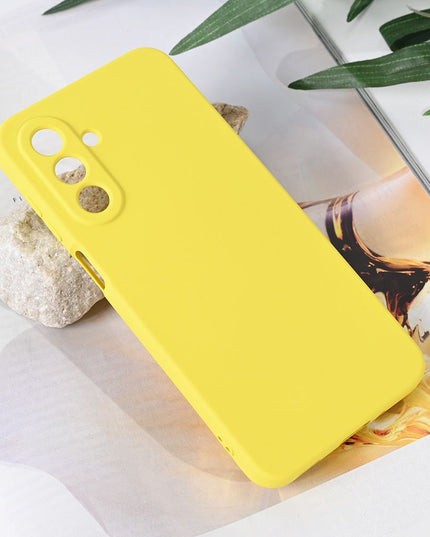 Maska za Samsung A175F Galaxy A17 zuta Teracell Soft Velvet