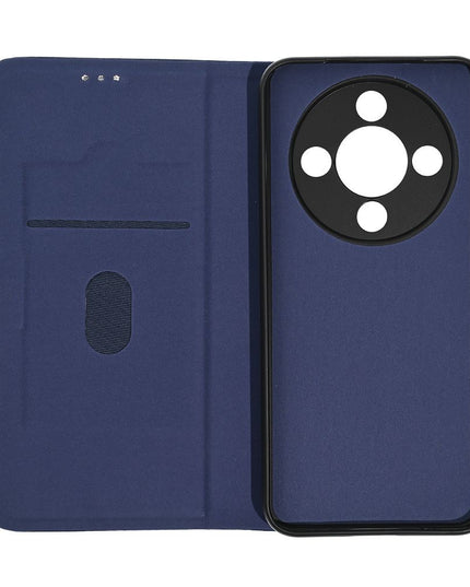 Maska za Honor Magic 8 Lite tamno plava Teracell Elegant Flip
