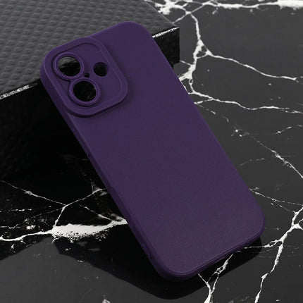 Maska za iPhone 17 6.3 mat tamno ljubicasta Teracell Giulietta