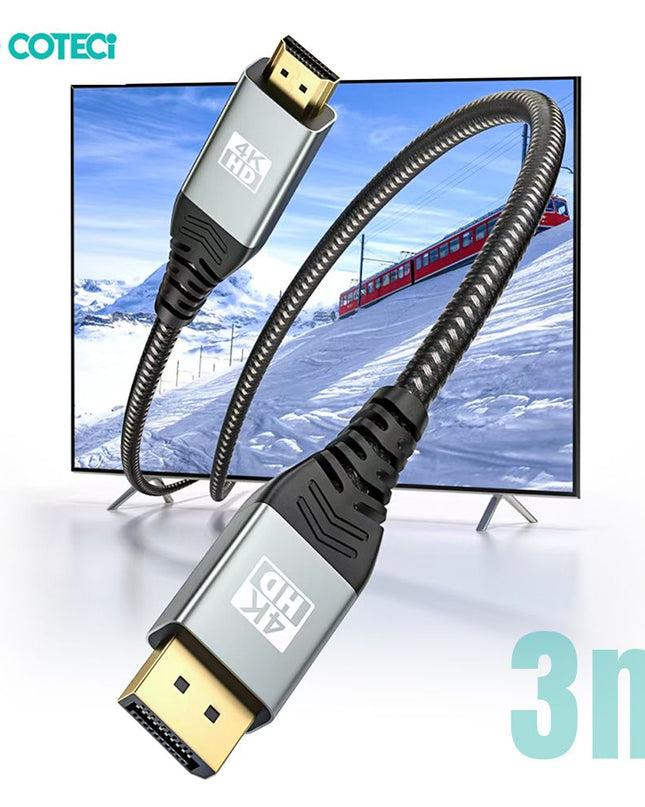 Kabl Coteci OF-064 DP na HDMI 4k 3m
