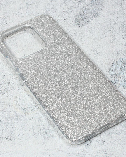 Maska za Xiaomi Redmi 10C srebrna Crystal Dust