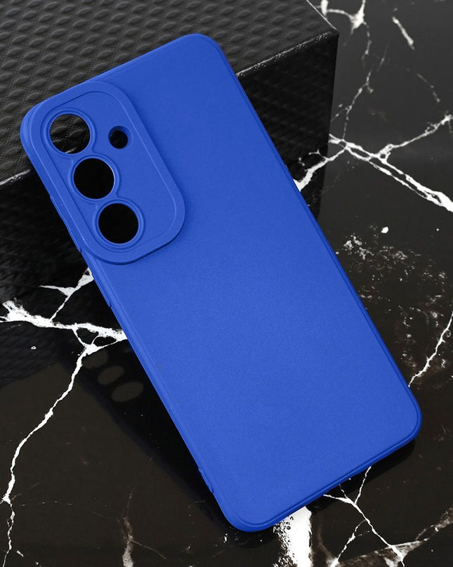 Maska za Samsung S731B Galaxy S25 FE mat tamno plava Teracell Giulietta