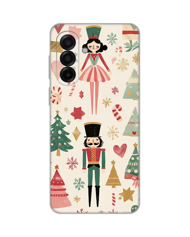 Maska za Samsung A175F Galaxy A17 Vintage Christmas Silikonska Print