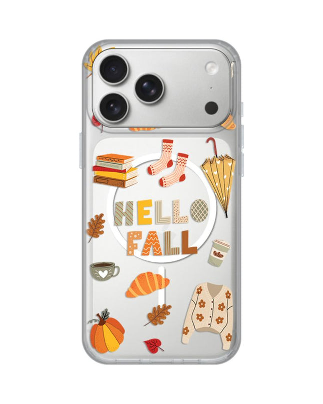 Maska za iPhone 17 Pro Max 6.9 Hello Fall Print Magsafe