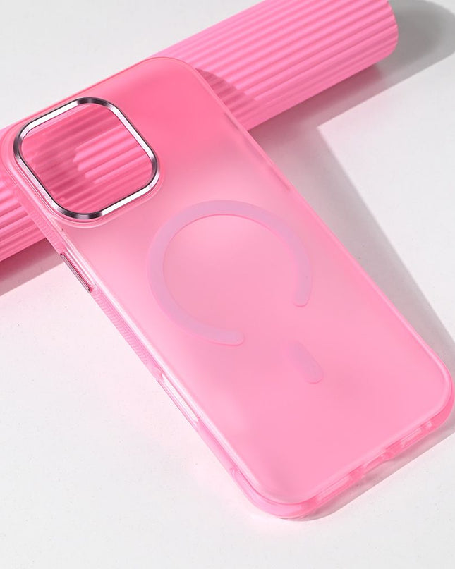 Maska za iPhone 16 Pro Max 6.9 roze Magsafe Glow
