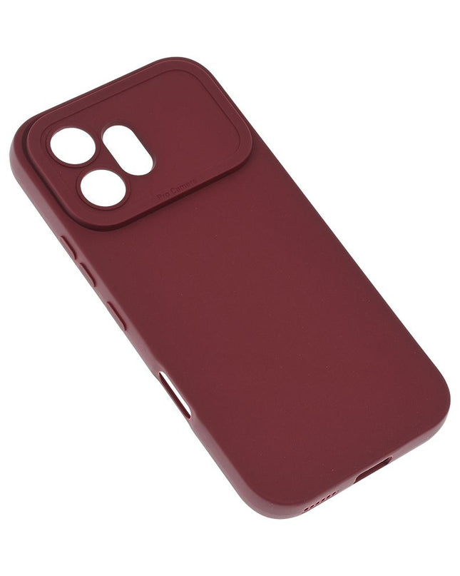Maska za Honor 600 bordo Silikon Pro Camera