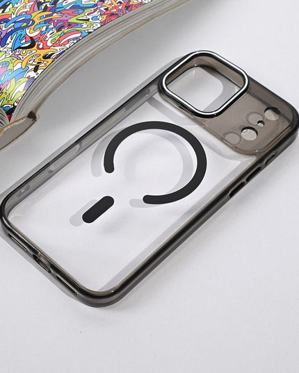 Maska za iPhone 17 Pro Max 6.9 crna Magsafe Color Pop