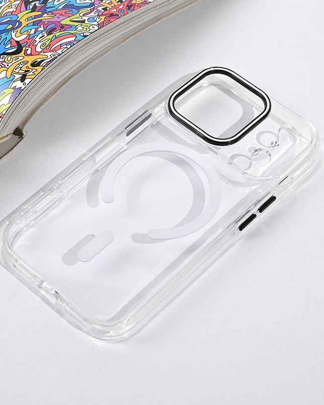 Maska za iPhone 17 Pro 6.3 bela Magsafe Color Pop