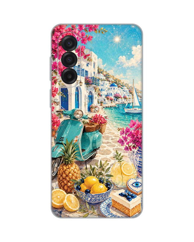 Maska za Samsung A175F Galaxy A17 Summer in Greece Silikonska Print Skin
