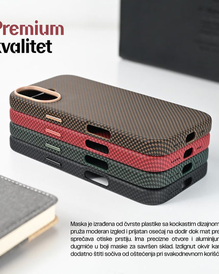 Maska za iPhone 17 Air 6.6 braon Magsafe Urban Cube