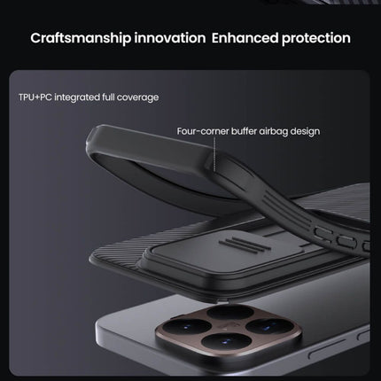 Maska za Xiaomi 15T Pro crna Nillkin CamShield Pro
