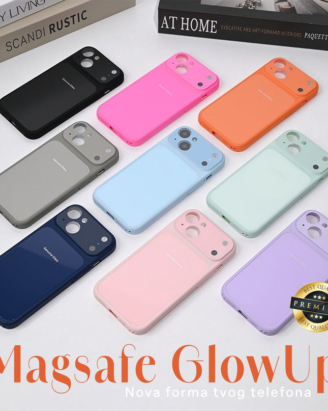 Maska za iPhone 15 Pro 6.1 Magsafe GlowUp - siva