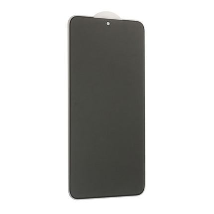 Zastitno staklo Tempered Glass Privacy 2.5D full glue za Samsung S901B Galaxy S22 5G crni (fingerprint unlock)