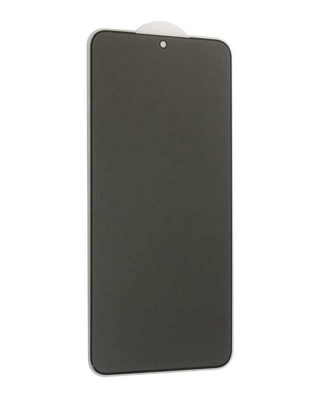 Zastitno staklo Tempered Glass Privacy 2.5D full glue za Samsung S901B Galaxy S22 5G crni (fingerprint unlock)