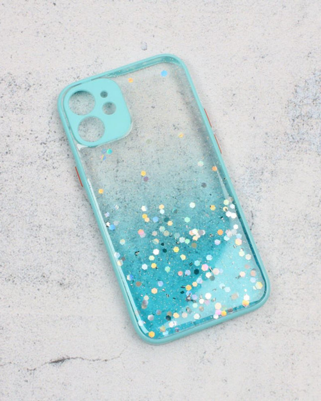 Maska Frame Glitter za iPhone 12 Mini 5.4 mint