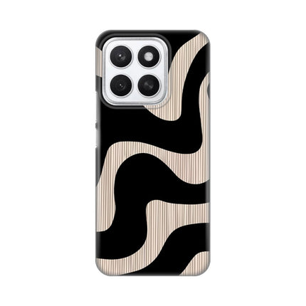 Maska za Honor X8c Black Flow Silikonska Print Skin