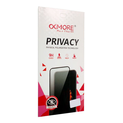 Zastitno staklo Tempered Glass Privacy 2.5D full glue za iPhone 15 Plus 6.7 crni