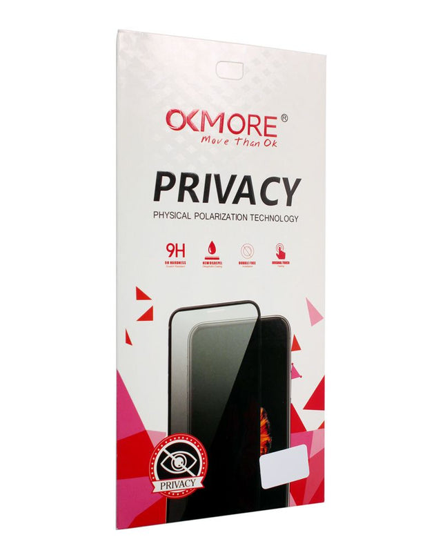 Zastitno staklo Tempered Glass Privacy 2.5D full glue za iPhone 15 Plus 6.7 crni