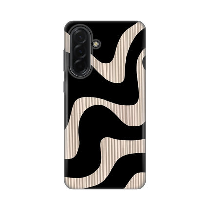 Maska za Samsung A366B Galaxy A36 5G Black Flow Silikonska Print Skin