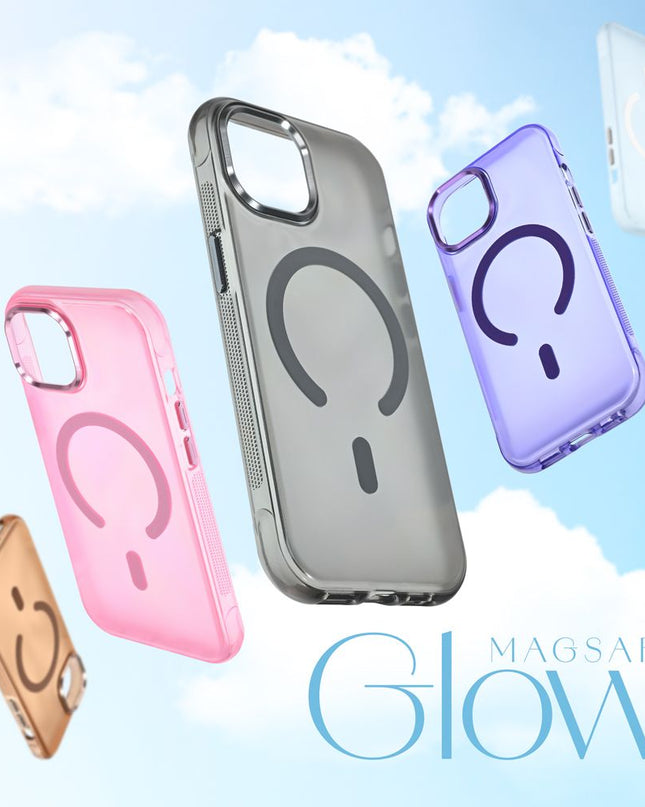 Maska za iPhone 13/14 6.1 crna Magsafe Glow