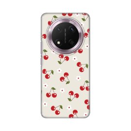 Torbica Silikonska Print za Honor Magic 7 Lite Cherry and Flowers