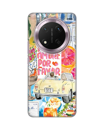 Maska za Honor Magic 7 Lite More Amore Silikonska Print