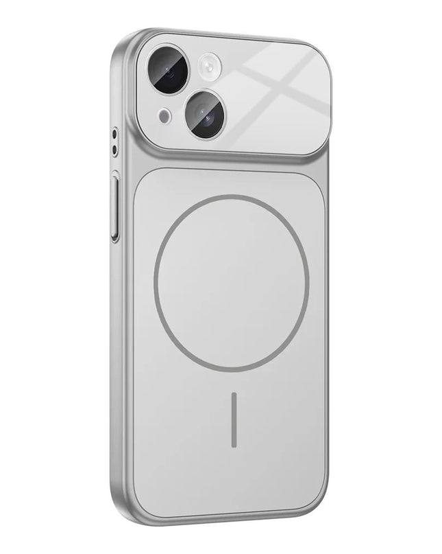 Maska za iPhone 15 6.1 srebrna Magsafe LookLike