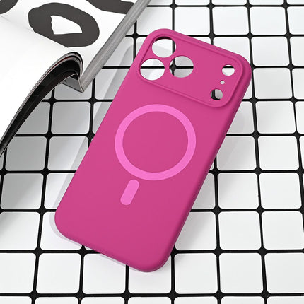 Maska za iPhone 17 Pro Max 6.9 tamno pink Magsafe Pure color