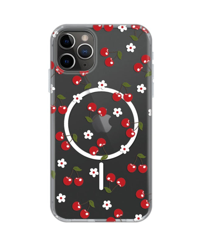 Maska za iPhone 11 Pro 5.8 Cute Cherries Print Magsafe