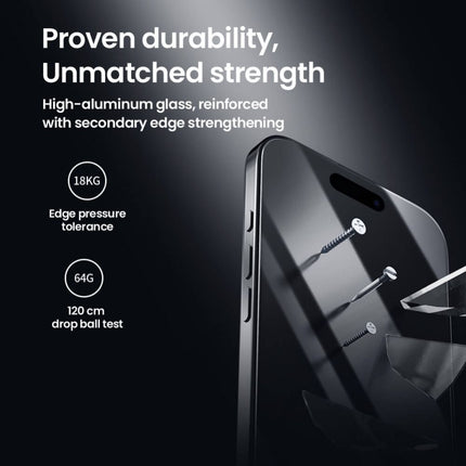 Zastitno staklo Tempered glass Nillkin CP+ Pro za iPhone 17 Pro 6.3 crni (sa kalupom)