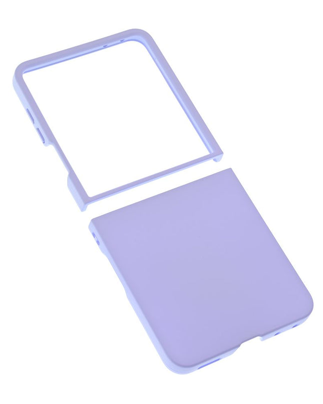 Maska za Samsung F761B Galaxy Z Flip 8 ljubicasta Elegant Fold