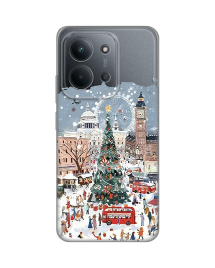 Maska za Xiaomi Redmi 15C 4G Christmas Town Silikonska Print Skin