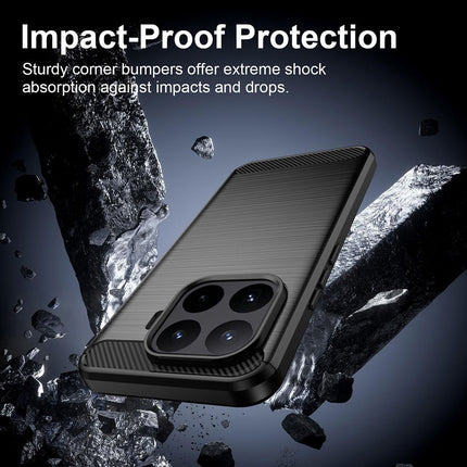 Maska za Xiaomi 17T Pro crna Defender Safeguard