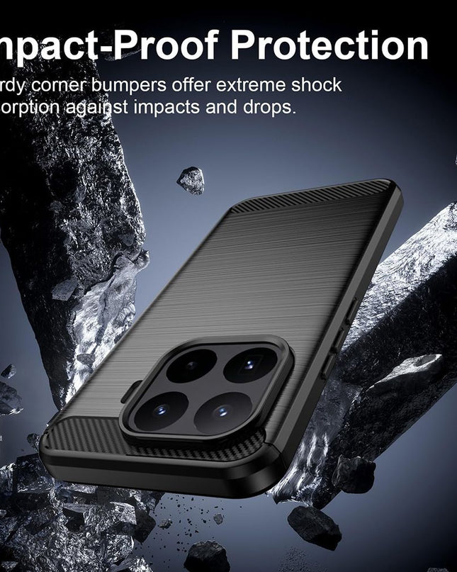 Maska za Xiaomi 17T Pro crna Defender Safeguard