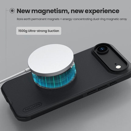 Maska za iPhone 17 Air 6.6 crna Nillkin Scrub Pro