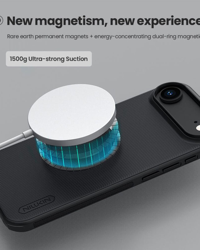 Maska za iPhone 17 Air 6.6 crna Nillkin Scrub Pro