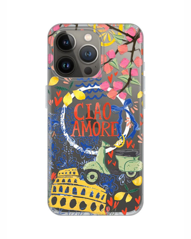 Maska za iPhone 13 Pro 6.1 Ciao Amore Print Magsafe