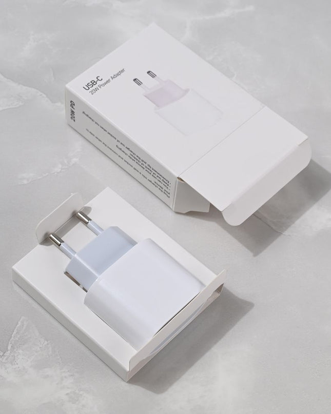 Kucni punjac PD Fast charger 20W za iPhone 11-14 CE beli