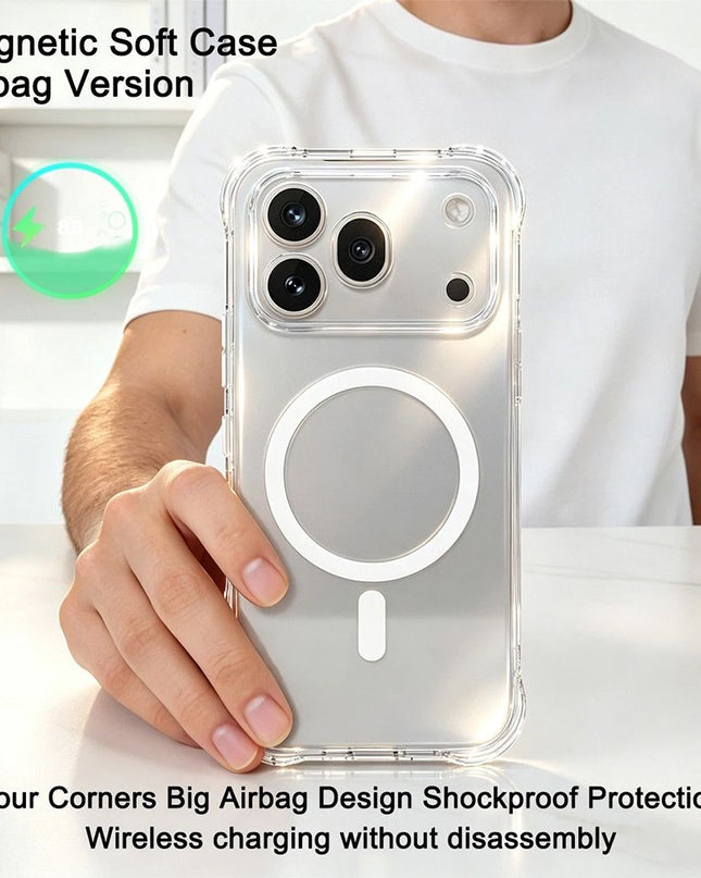 Maska za Honor 600 Pro transparent Magsafe Ice Cube