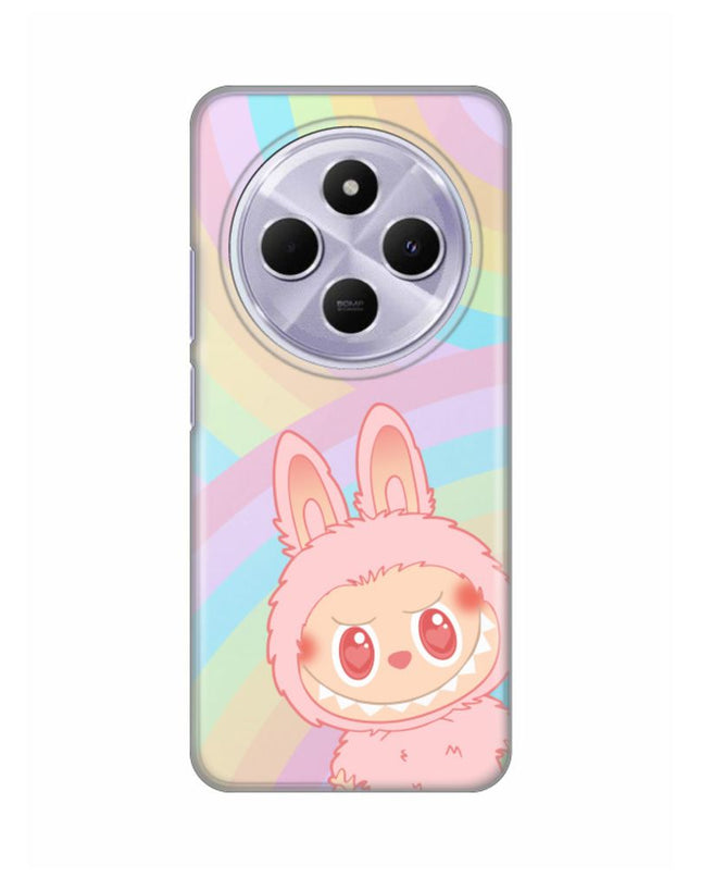 Torbica Silikonska Print Skin za Xiaomi Redmi 14C/Redmi A4 La Bubu Rainbow