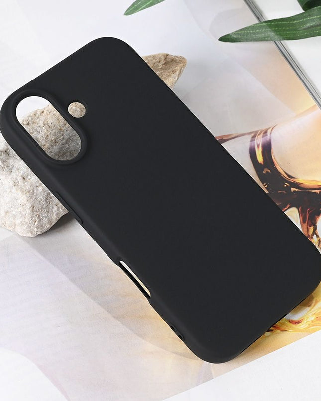 Maska za iPhone 17 6.3 crna Teracell Soft Velvet