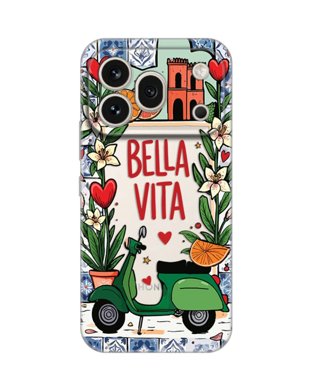 Maska za Honor 600 Pro Bella Vita Silikonska Print Skin