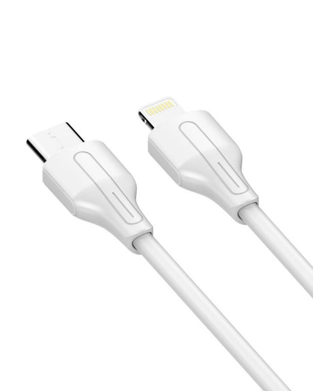 Data kabl LDNIO LC122-I 30W QC Type C na iPhone lightning 2m beli