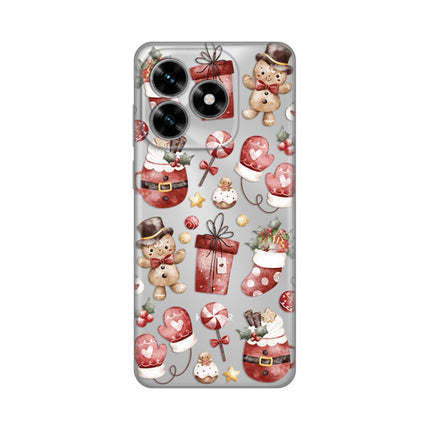 Maska za Honor X5c Plus Cozy Christmas Silikonska Print Skin