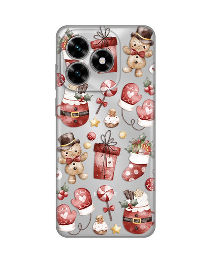 Maska za Honor X5c Plus Cozy Christmas Silikonska Print Skin