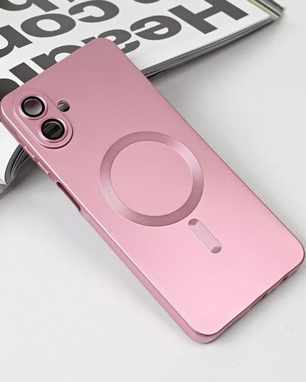 Maska za Samsung A075F Galaxy A07 roze Magsafe Chrome