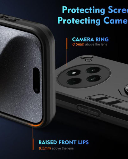 Maska za Xiaomi Redmi 14C/Redmi A4 plava Hard Ring