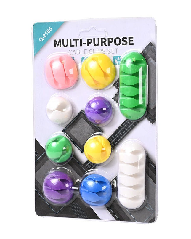 Drzac kablova JWD set 10u1 vise boja