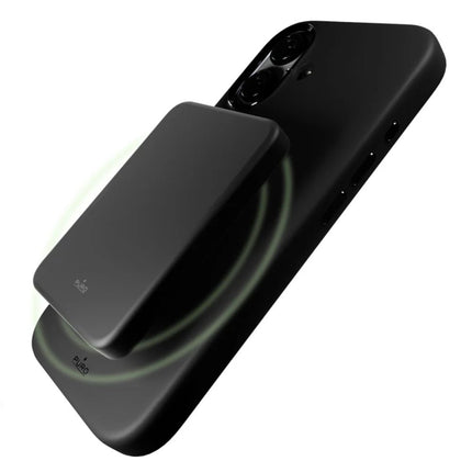 Maska za iPhone 16 Pro 6.3 crna Puro ICON MAG PRO