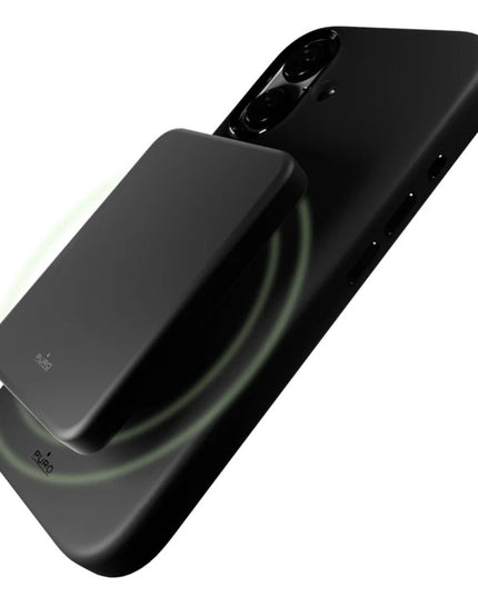 Maska za iPhone 16 Pro 6.3 crna Puro ICON MAG PRO